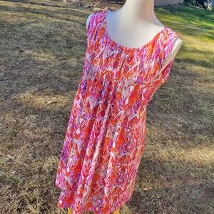 Vibrant Sleeveless Dress RN STUDIO